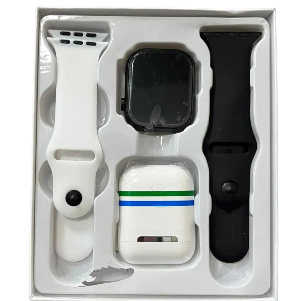 Combo Smart Watch T900 Pro Max L + Audifonos Inalambricos