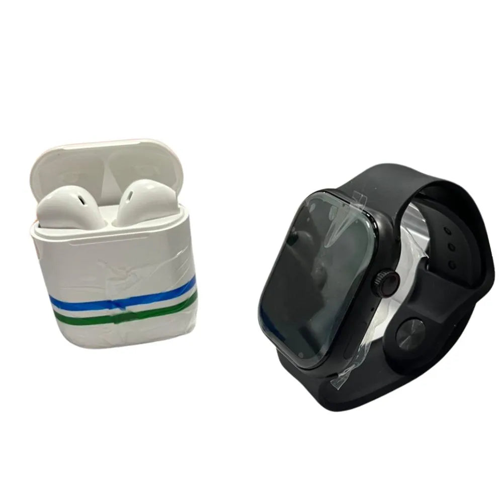 Combo Smart Watch T900 Pro Max L + Audifonos Inalambricos